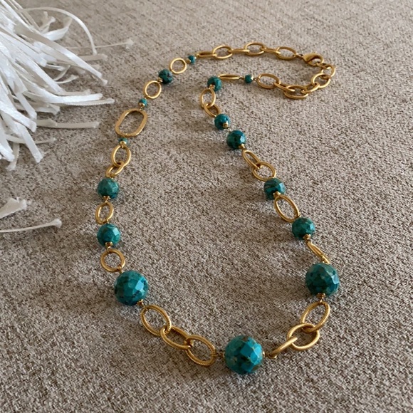 🪞long link gemstone necklace - Picture 7 of 15